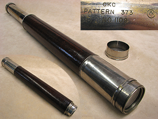 WW2 CKC (Canadian Kodak Company) Pattern 373 Officer of the Watch telescope